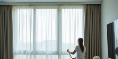 Delicate sheer drape cleaning kealba-vic Matty Curtain Cleaning
