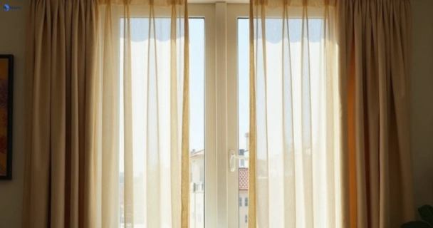 Dull dusty drapes in kealba-vic before professional cleaning